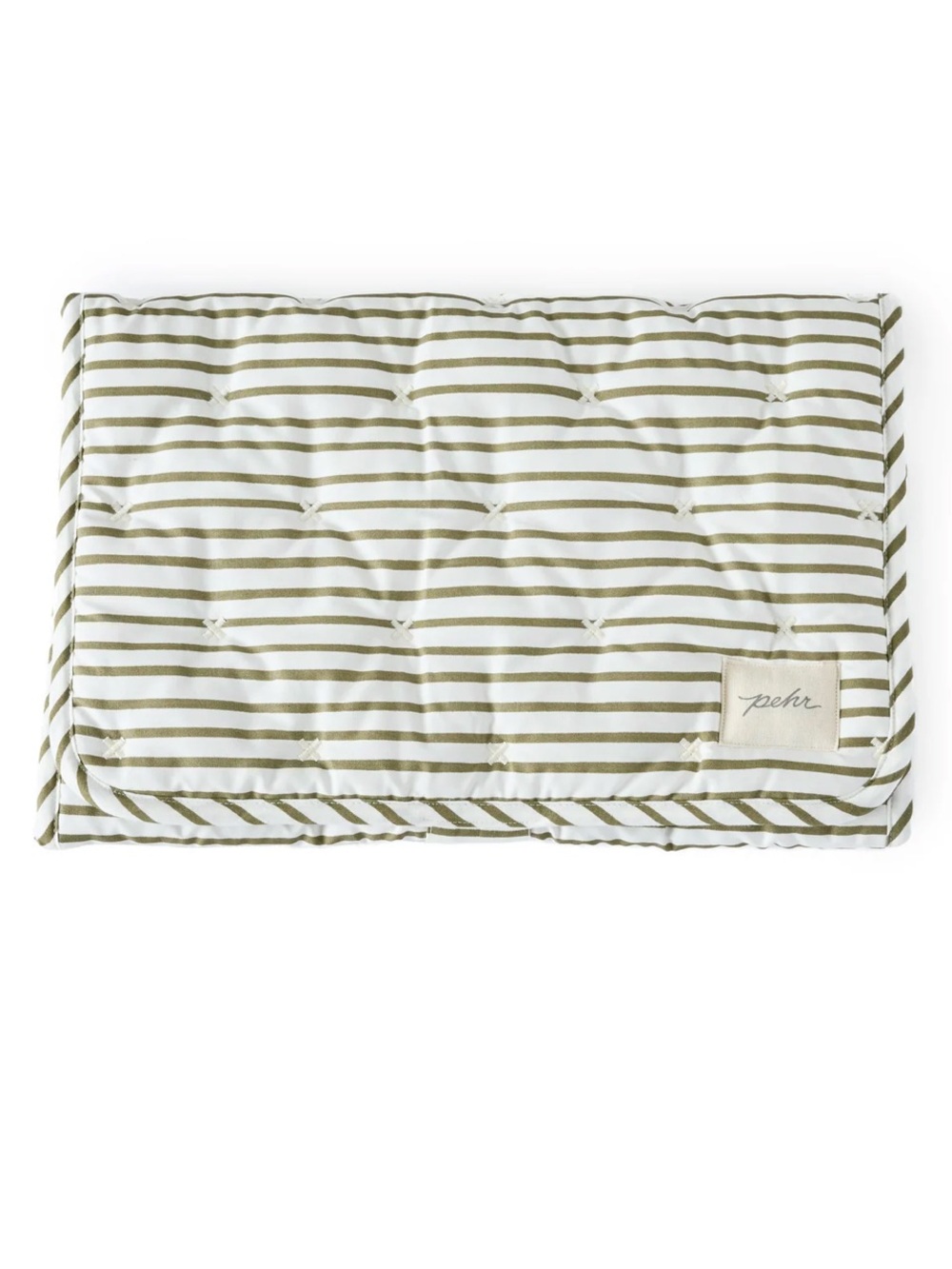 Pehr Striped On the Go Portable Changing Pad
